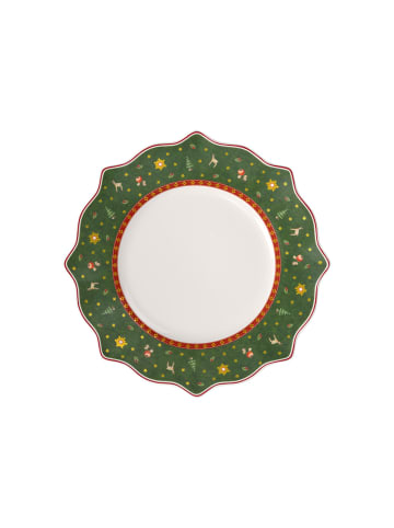 Villeroy & Boch Speiseteller grün Toy's Delight in grün|weiß