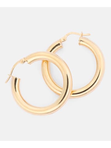 Vanlere Creolen aus 375 Gelbgold
