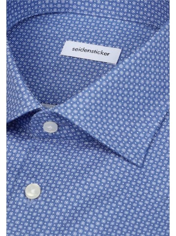 Seidensticker Business Hemd Regular in Mittelblau