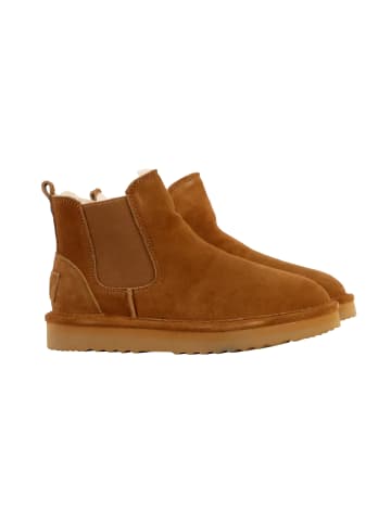 natural world Lederstiefeletten Braun
