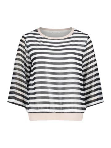 BETTY & CO Shirt in marine ecru