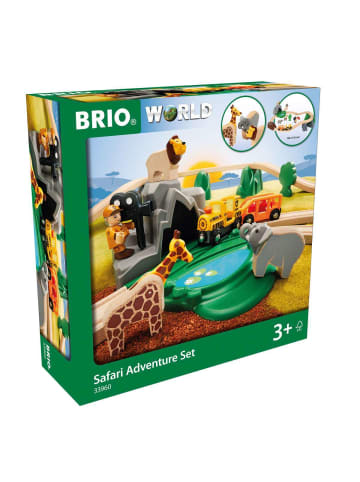 Brio Aktionsspiel Gr. BRIO Bahn Safari Set D Ab 3 Jahre in bunt