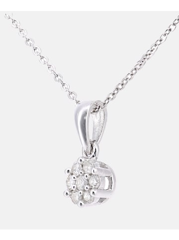 Diamant L'éternel Halskette mit Anhänger aus 375 Weißgold mit Diamant