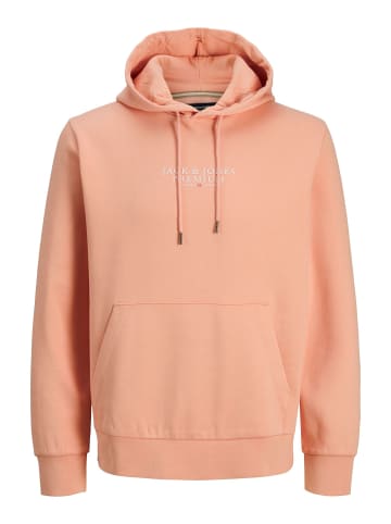 Jack & Jones Kapuzenpullover in Coral Pink