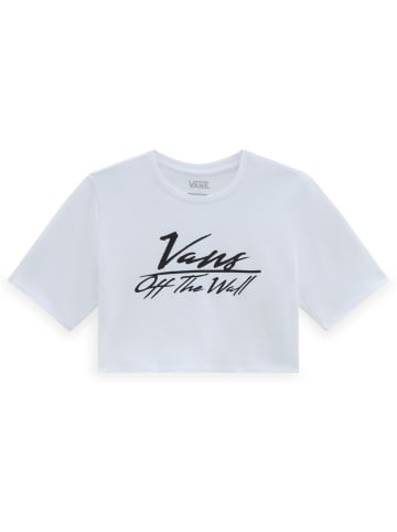 Vans Top "Go Anyplace Crew Crop Ii" in Weiß