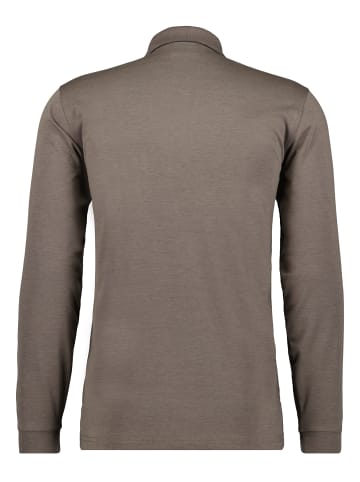 Ragman Poloshirt Langarm in Sand