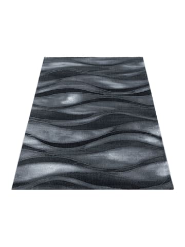 Teppich Boss Kurzflor Teppich Clara Schwarz