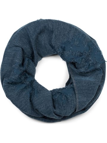 styleBREAKER Loop Schal in Blau