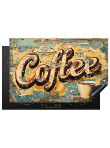 KitchenYeah Herdabdeckplatte Coffee
