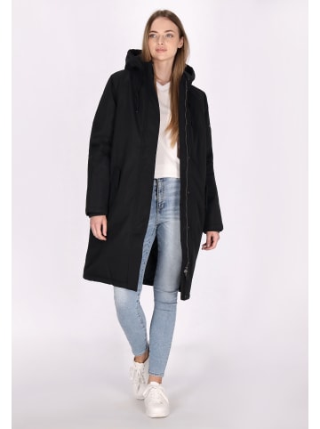 DreiMaster Damen Winterparka in Schwarz