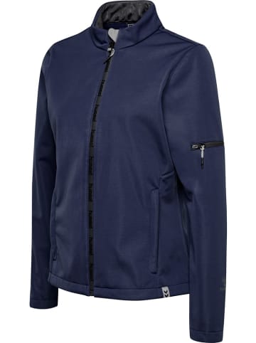 Hummel Jacke "Hmlnorth Softshell Jacket Woman" in Blau