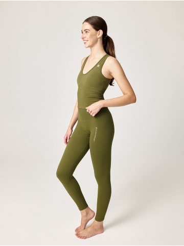 OCEANSAPART Leggings Brandy in Khaki