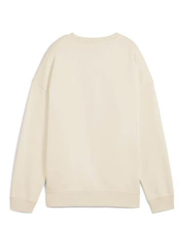 Puma Bodywear Longsleeve ESS Oversized Crew FL in Hellgrau087