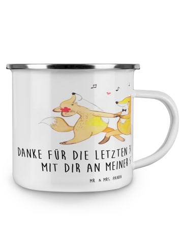Mr. & Mrs. Panda becher outdoor 30. Hochzeitstag Perlenhochzeit ... in Transparent