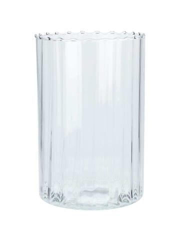 Home&Styling Collection Zylindrische Glasvase in Transparent, Ø 18 x (H) 28 cm