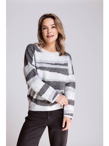 ZHRILL Sweatshirt ZHISABELLA TERRY GREY in GREY