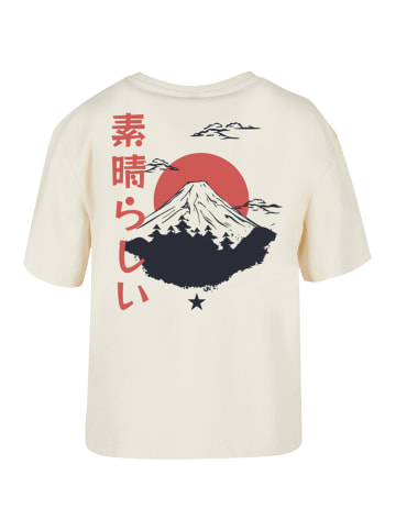 F4NT4STIC Everyday T-Shirt Mount Fuji in Whitesand