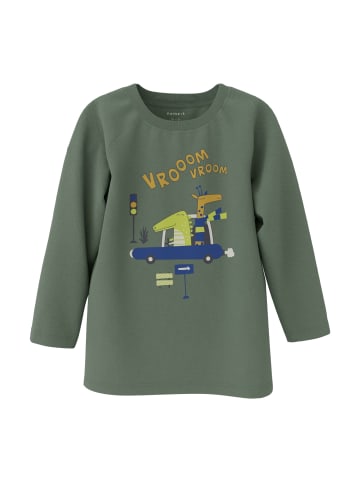 name it Langarmshirt NMMLIVANNO LS TOP in laurel wreath