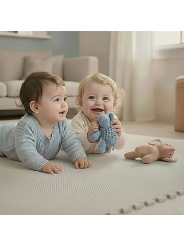 LittleTom Baby Spielmatte Lotta 18-tlg. in beige