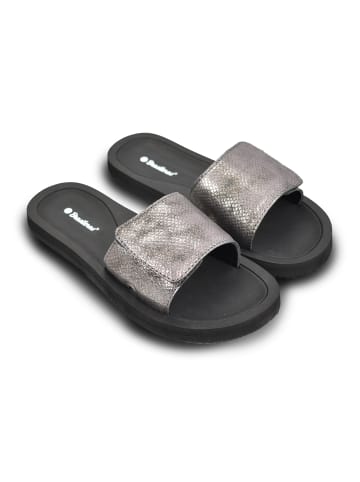 Brasileras Pantoletten "Platino" in Schwarz