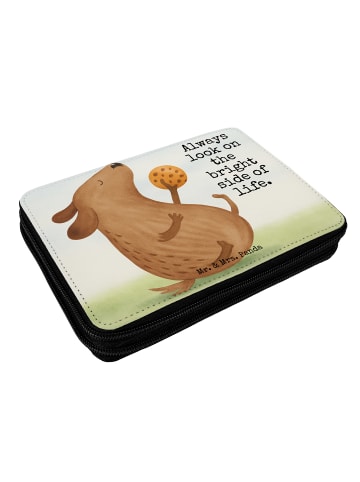 Mr. & Mrs. Panda Menschrmäppchen Hund Keks Design mit Spruch in Weiß