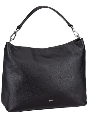 Abro Handtasche Kaia in Black/Nickel