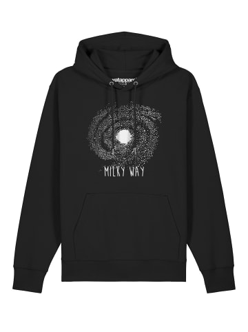 wat? Apparel Sweatshirt Milky way in Schwarz
