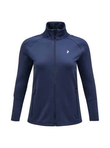 Peak Performance Fleecejacke W Rider Zip Jacket in BLAU