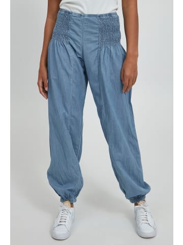 Pulz Casual Hose PZJILL Relaxed fit in Light Blue Denim