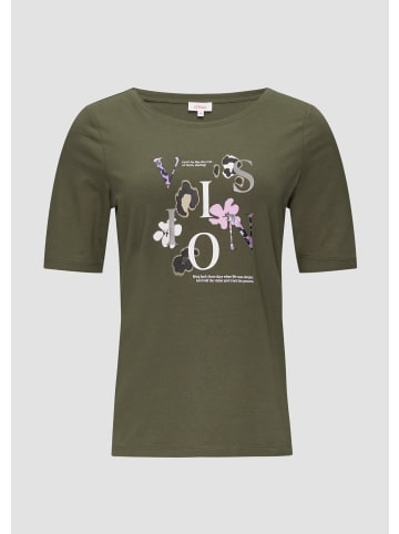 s.Oliver T-Shirt in 79E1_olivgrün