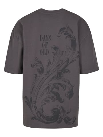 DEF DEF Lange T-Shirts in anthracite washed