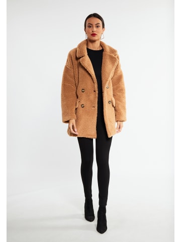 faina Damen Mantel in Kamel