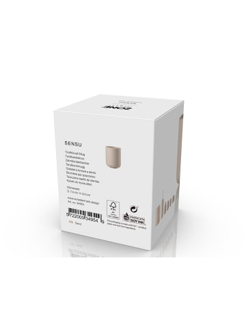 Zone Denmark Zahnbürstenbecher Sensu in Sand