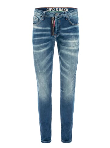 Cipo & Baxx Denim-Hose in BLUE