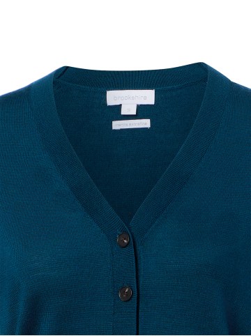 brookshire Strickjacke in petrol - 0002