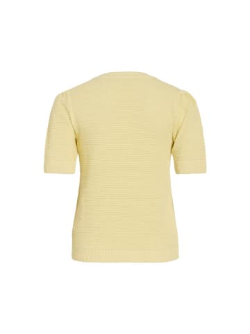 Vila Pullover in pastel yellow