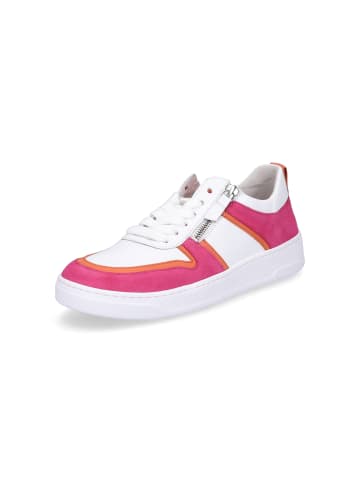 Gabor Fashion Sneaker in Weiß Pink