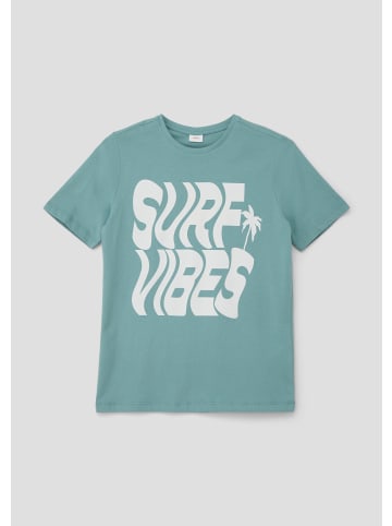 s.Oliver T-Shirt kurzarm in Petrol