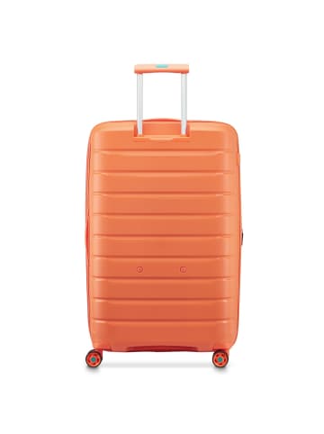 Roncato B-Flying Move 4 Rollen Trolley 78 cm mit Dehnfalte in apricot orange