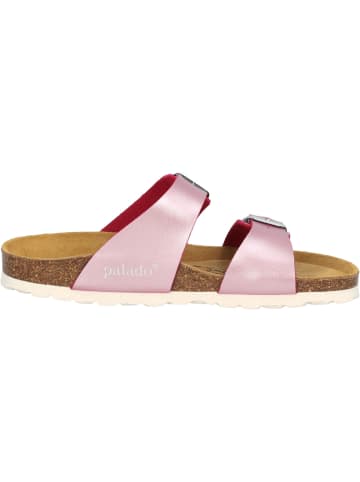 Palado Pantoletten Samos Metallic in Metallic Pink