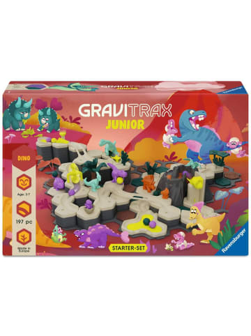 Ravensburger Konstruktionsspiel GraviTrax Junior - Starter-Set XXL Dino 3-7 Jahre in bunt