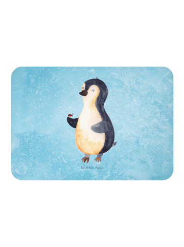 Mr. & Mrs. Panda Magnet Pinguin Marienkäfer ohne Spruch in Eisblau