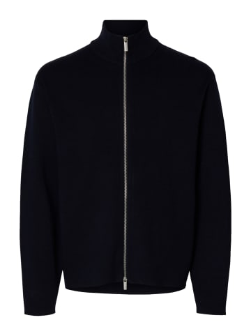 SELECTED HOMME Cardigan 'Teller' in dunkelblau