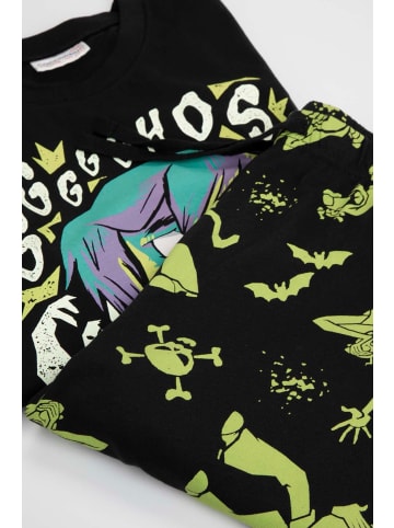 Coccodrillo Pyjama in schwarz