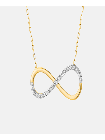 Diamant L'éternel Halskette aus 585 Gelbgold