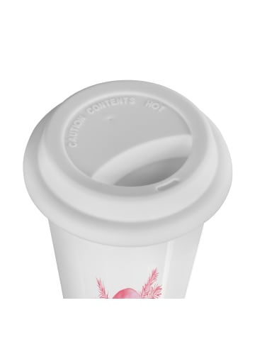 Mr. & Mrs. Panda Kaffeebecher Axolotl Glücklich ohne Spruch in Weiß