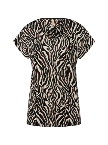 soyaconcept T-Shirt SC-Lenise 5 in schwarz beige