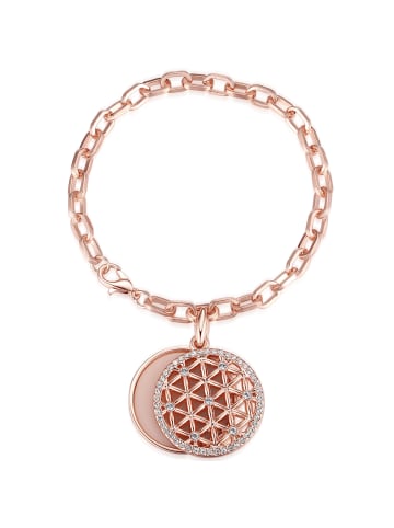Lulu & Jane Armband aus Metall-Legierung verziert mit Kristallen von Swarovski® in roségold