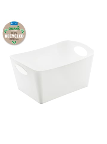 koziol BOXXX M - Aufbewahrungsbox 3,5l in recycled white