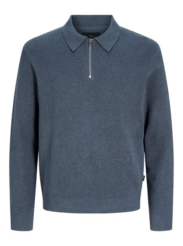 Jack & Jones Gestricktes Polo in Turbulence